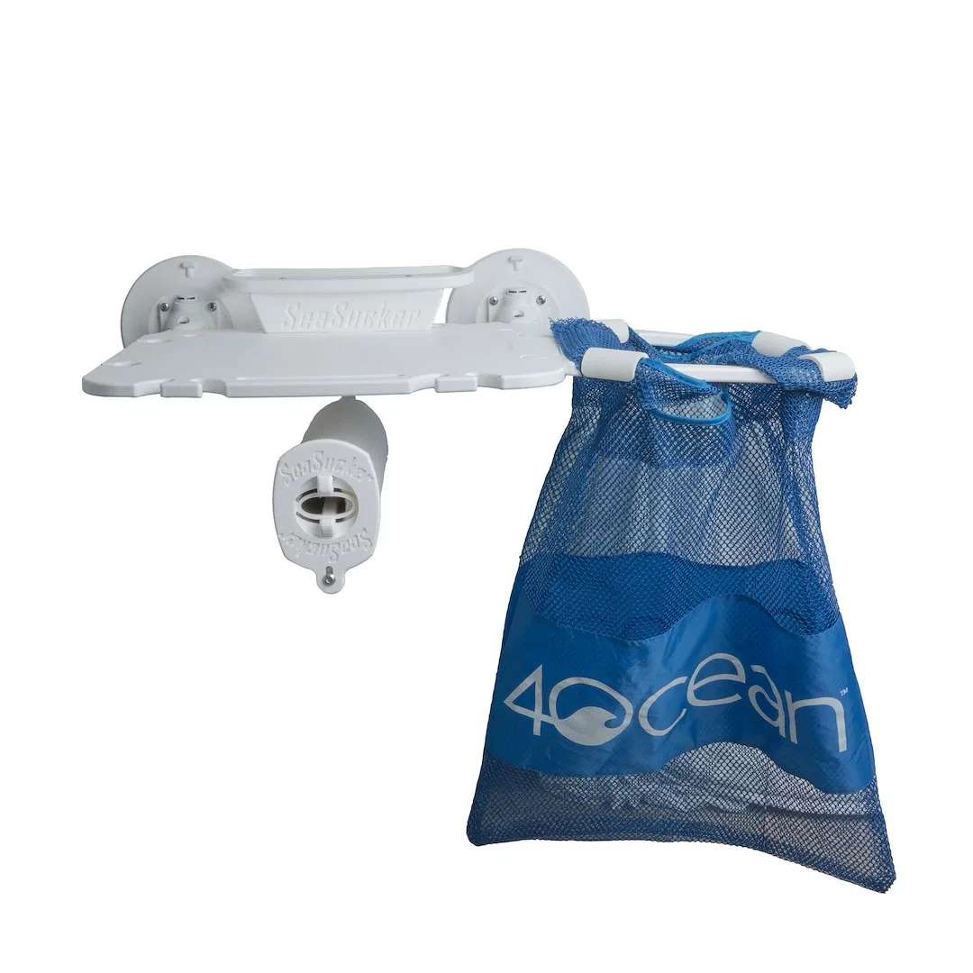 SM9100W – SEASUCKER Camp Kitchen, Portable Suction Cup Mount To Outside Of RV/ Camper Van With Cutting Area/ Paper To...
